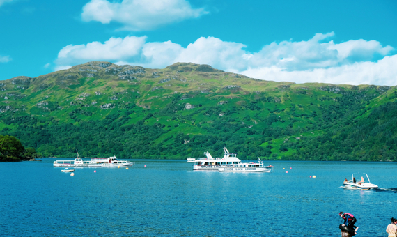 蘿夢湖(搭船遊湖) Loch Lomond